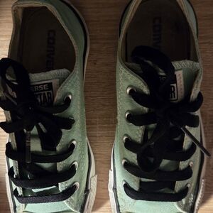 Converse Kids Mint Green Sneakers